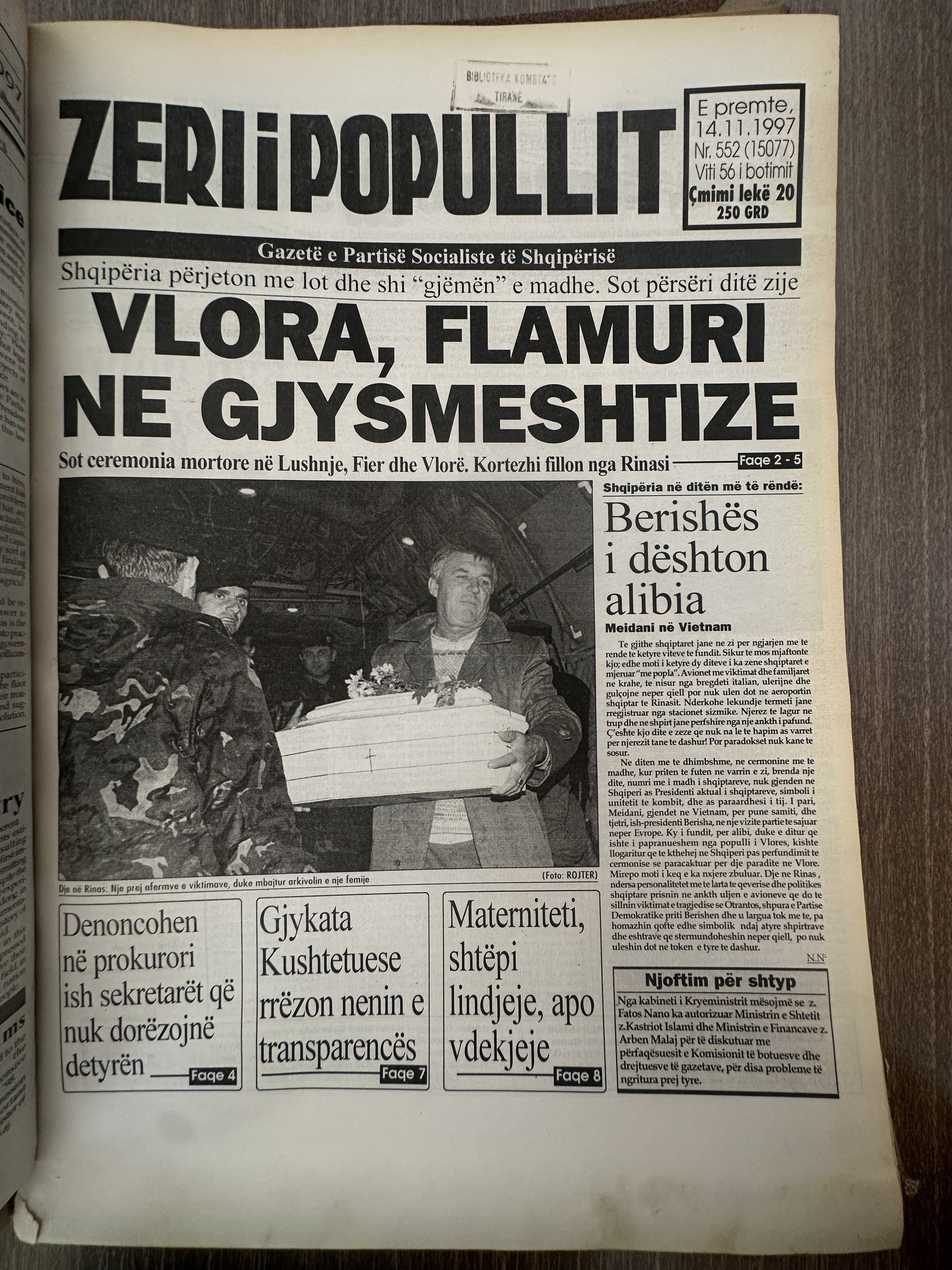 Zëri i Popullit 1997-11-14